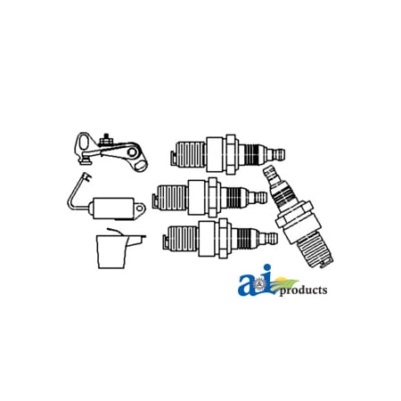 A & I Products Tune Up Kit (Autolite) 4.5" x4.5" x3" A-21A984